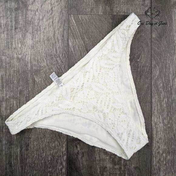 American Eagle Outfitters Aerie Cheeky Bikini Bottom Size L - Picture 1 of 3